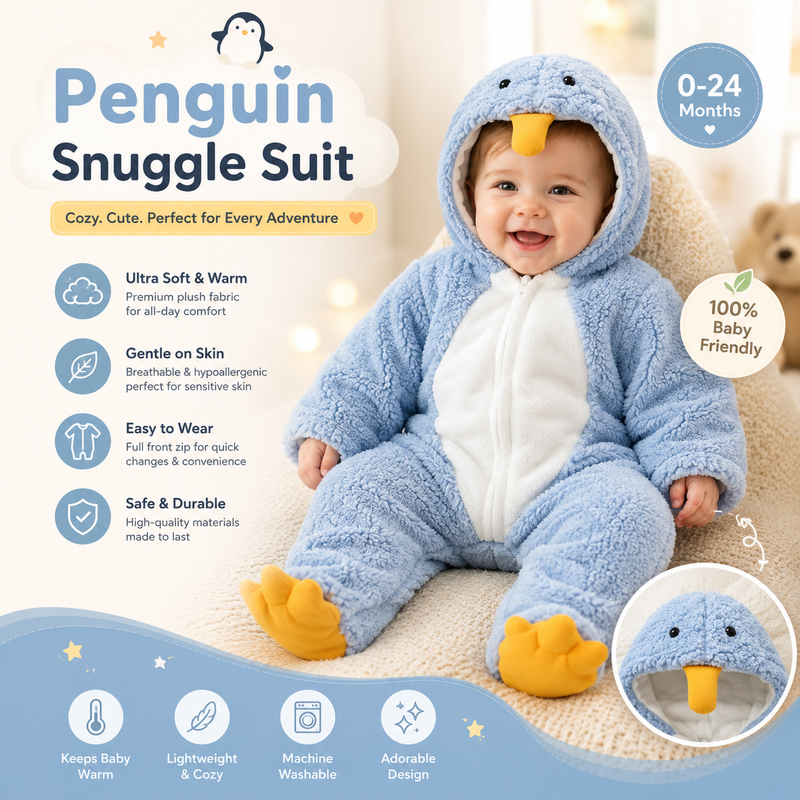 Penguin Snuggle Suit By Elyboo