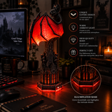 Bat Halloween Lamp By Elyboo
