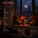 Bat Halloween Lamp By Elyboo