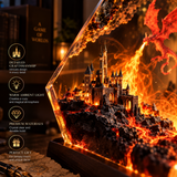 Fire Dragon Halloween Lamp By Elyboo