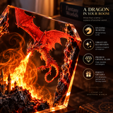 Fire Dragon Halloween Lamp By Elyboo