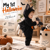 Baby Halloween Bat Costume By Elyboo